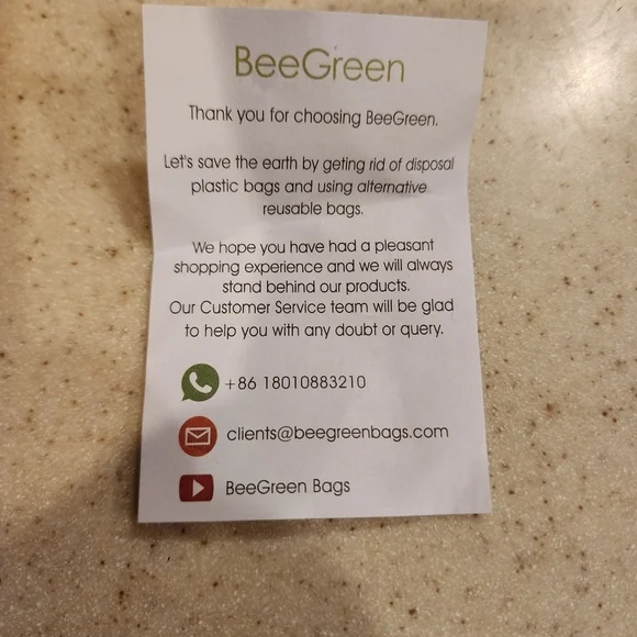 K2- NWT BeeGreen Canvas "A" Tote - Picture 2 of 6